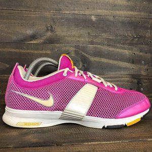 Nike Zoom Women's Size 11 Pink White Running Shoes